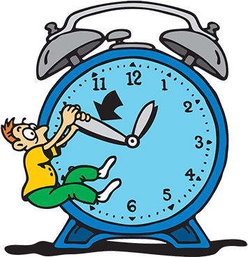 Why Psa's Releases Are Sometimes Late - Clip Art Daylight Savings Time Clock (450x368)