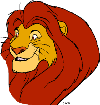 Lk Clipart 133 - Mufasa And Simba Grown (360x375)