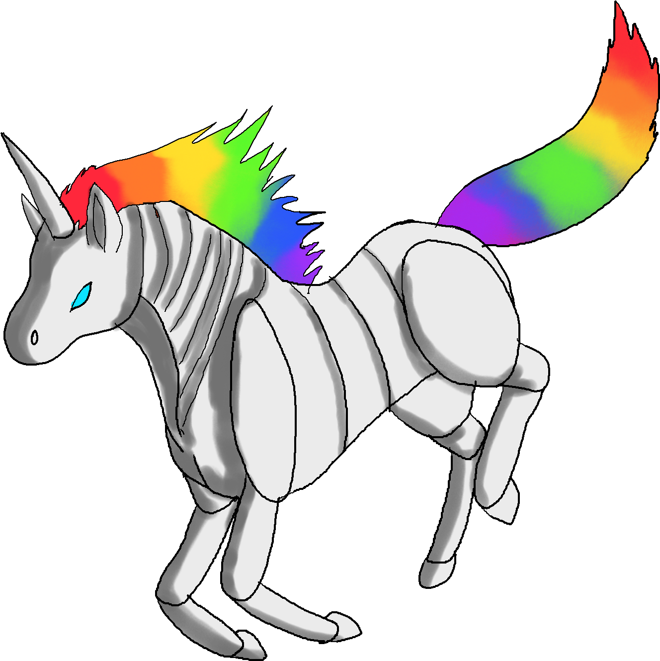 Unicorn Png Hd Image - Unicorn (2000x1400)