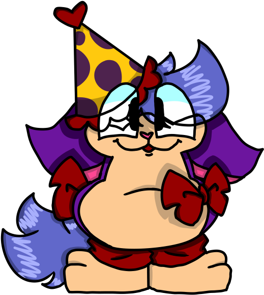 Plums Birthday Outfit - Cartoon (543x593)