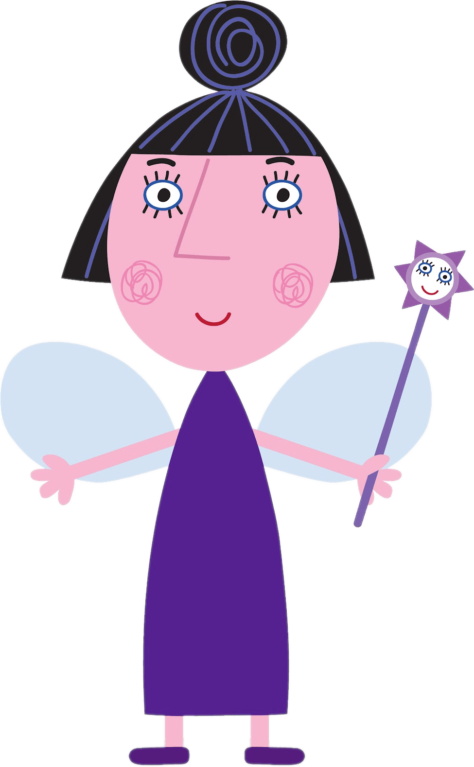 Nanny Plum Png - Ben And Holl Ys Little Kingdom Nanny Plum (974x1600)