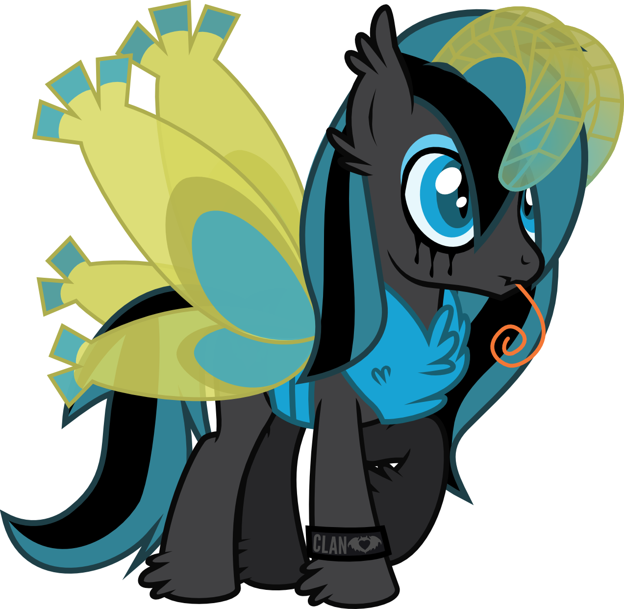 Lightningbolt, Clandestine Industries, Colored Sclera, - Cartoon (1273x1241)