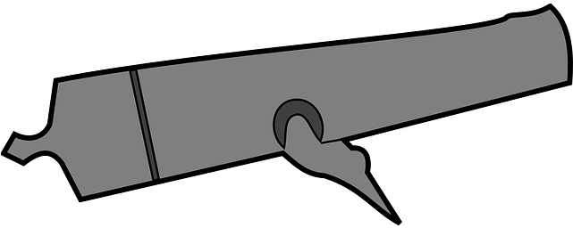 Barrel Clipart Cannon - Cartoon Cannon Transparent Background (640x320)