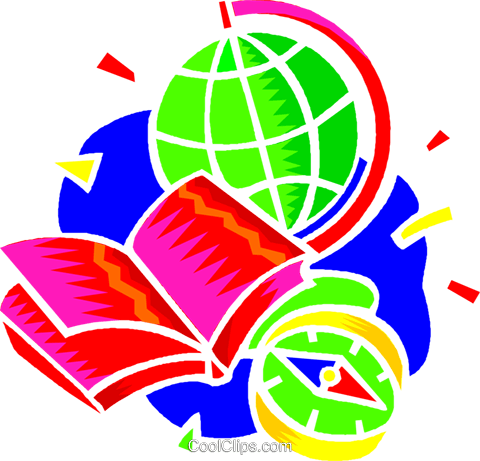 Globe, Map, Compass Royalty Free Vector Clip Art Illustration - Глобус Пнг (480x461)