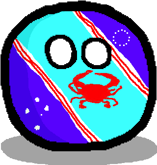 Baker Islandball - Communist Hungaryball (426x426)