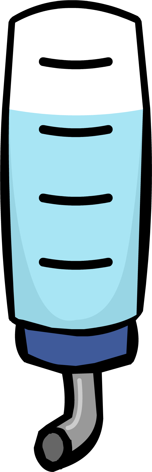 Water Bottle - Water Bottle (594x1844)