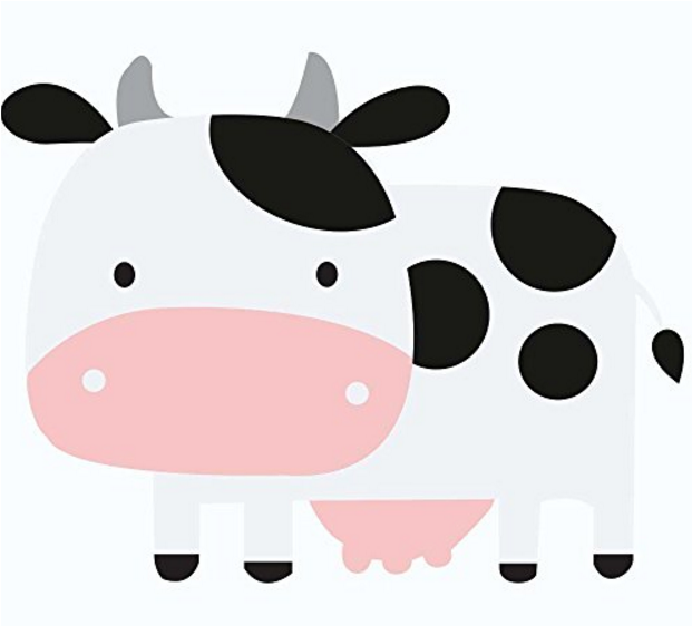 Farmhouse Cutout-2feet Rotato Image - Dairy Cow (700x879)