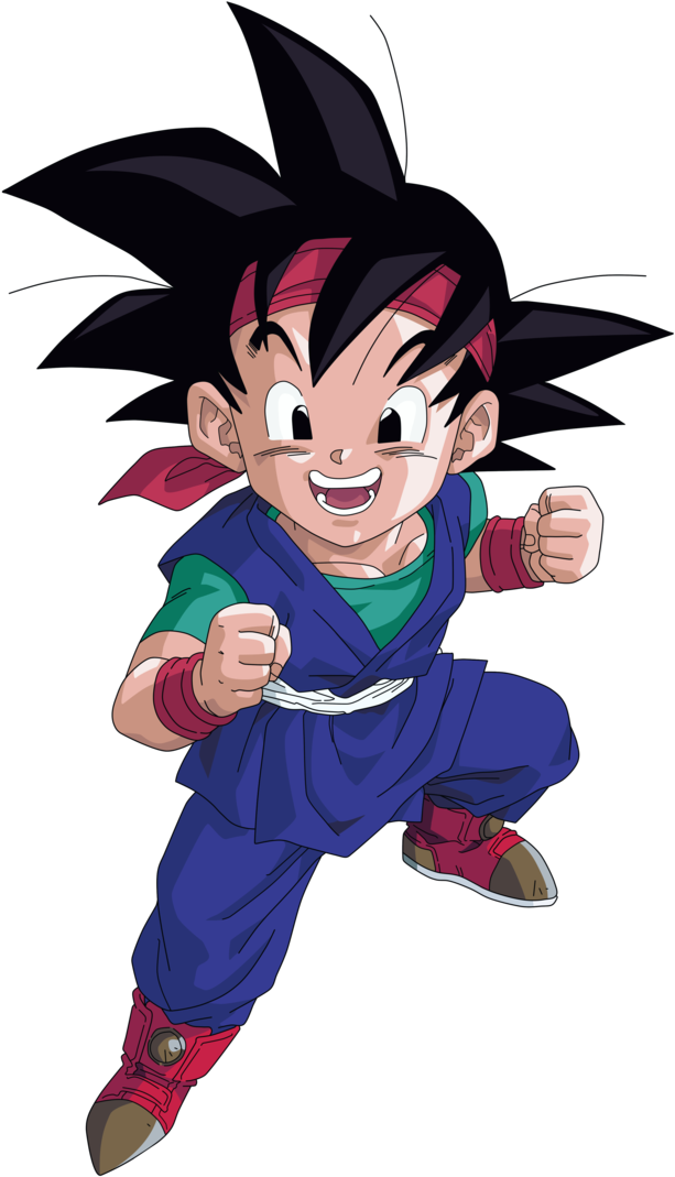 Sweet Goku Jr - Dragon Ball Gt: A Hero's Legacy (740x1078)