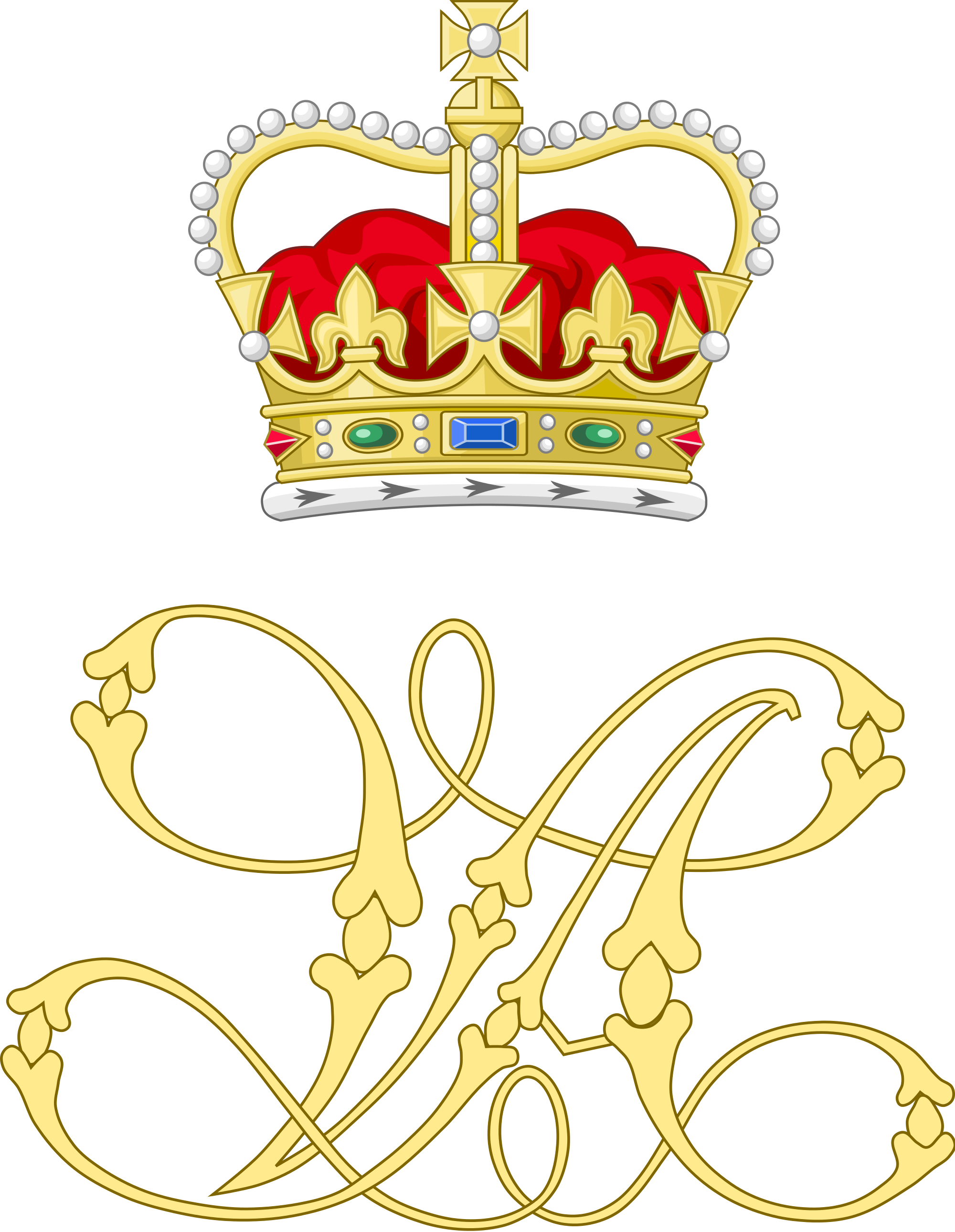 Collection Of Queen Victoria Cliparts - King George Iii Crest (2000x2580)