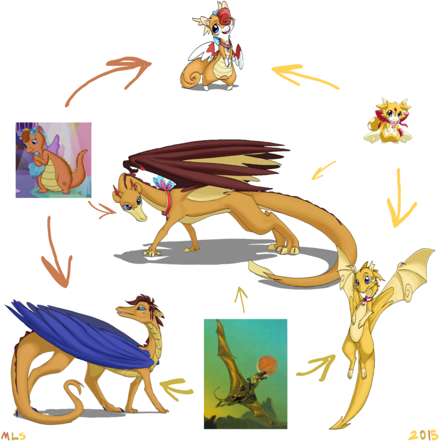Hexafusion 6- Dragonesses By Mylittlesonic - My Little Pony: Friendship Is Magic (882x905)