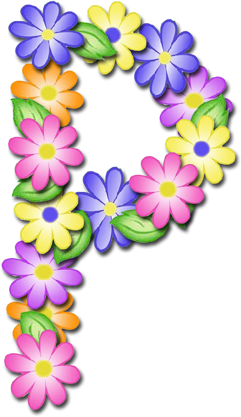 Letras Em Png Com Fundo Transparente Para Scrapbook - Alfabeto Letras Primavera (1600x1542)