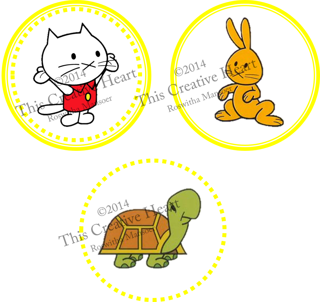 Musti Cake Toppers - Musti Kleurplaten (1034x979)