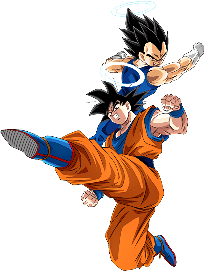 This Is The Ssr Form Of The New Lr Phy Goku & Vegeta - Angel Goku And Vegeta (852x1136)