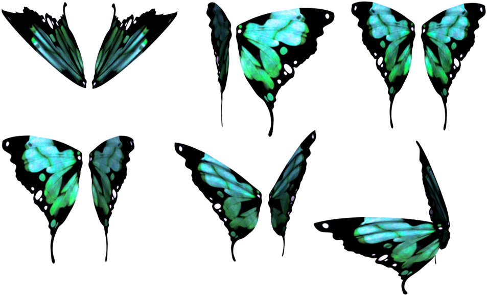 Daz Butterfly Wings 3 By Mysticmorning - Butterfly (1024x698)