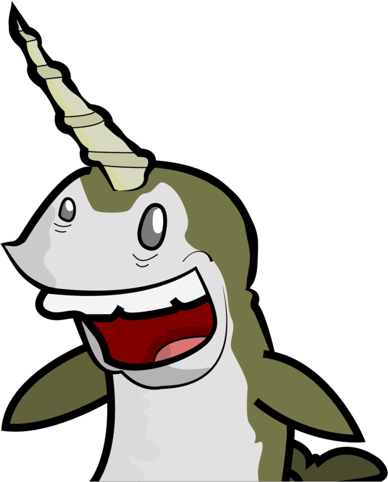 Narwhals By Draceon - Art (797x1003)