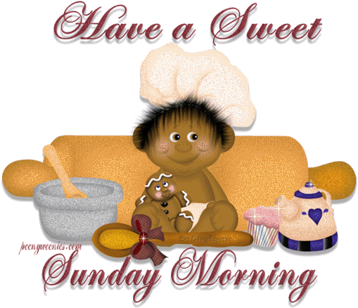 Have A Sweet Sunday Morning Wishes Image - Good Morning Sunday Gif (530x438)