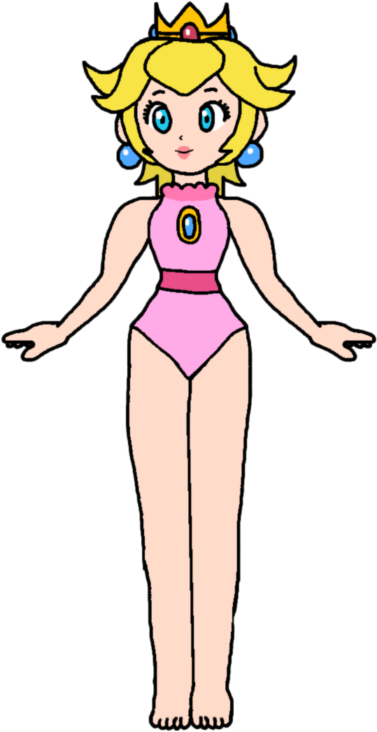 Swimsuit By Katlime - Katlime Peach Swimsuit (720x1109)