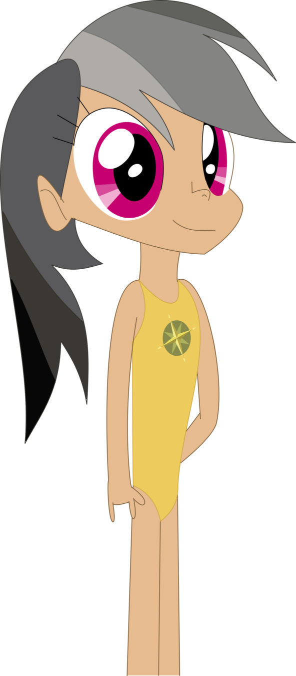 Daring Do Swimsuit By Michaelsety - Cartoon (592x1351)