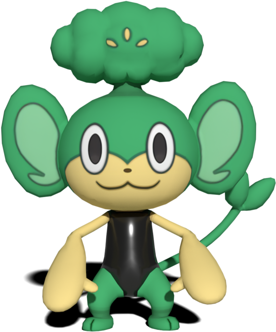 Pansage's One-piece Swimsuit By Kuby64 - Pokemon Pansage (1191x670)