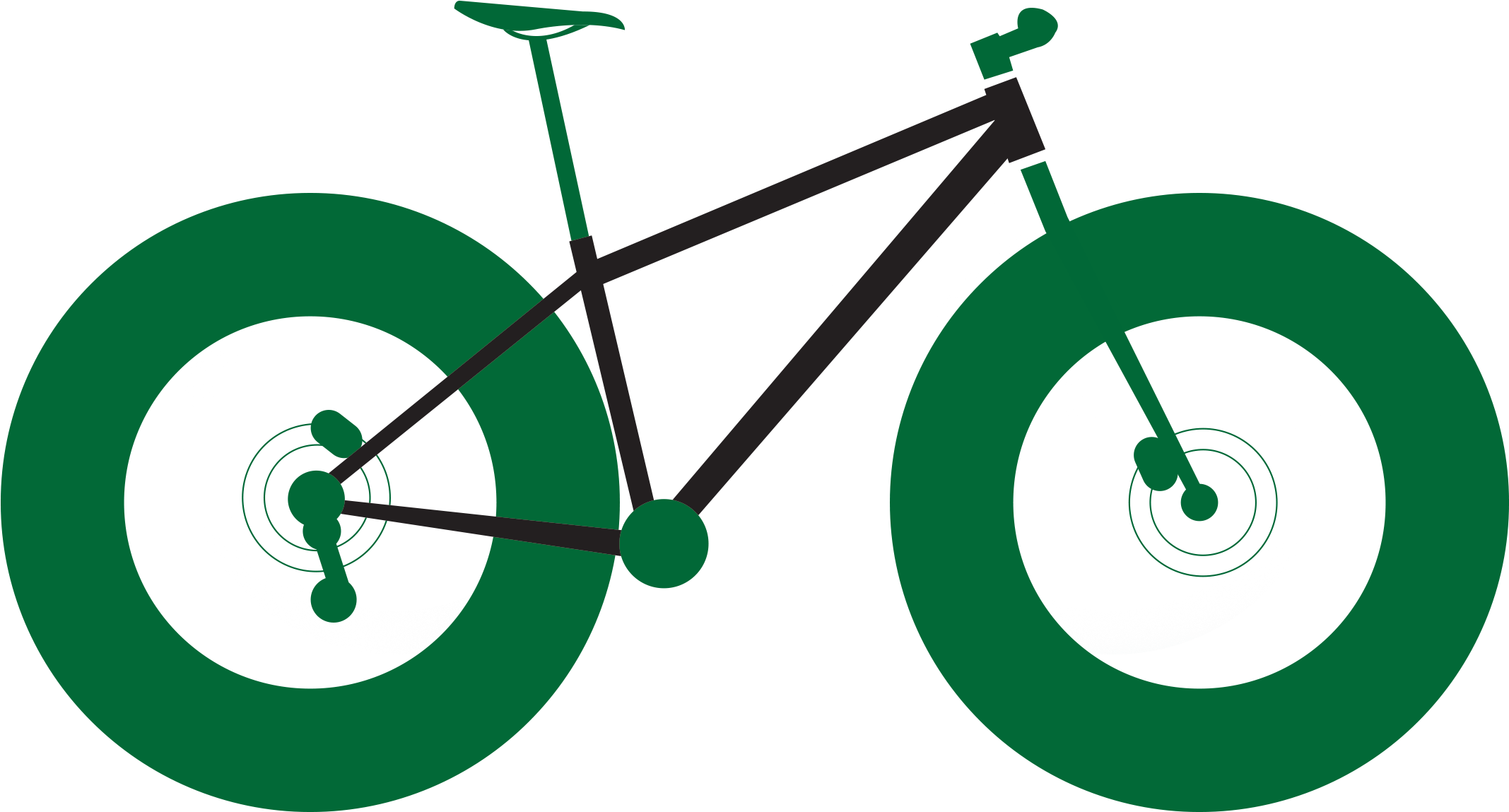Fatbike Png Clipart - Cube Electric Mountain Bike (2390x1530)
