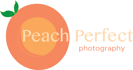 Peach Perfect Photography Logo - Circle (577x322)