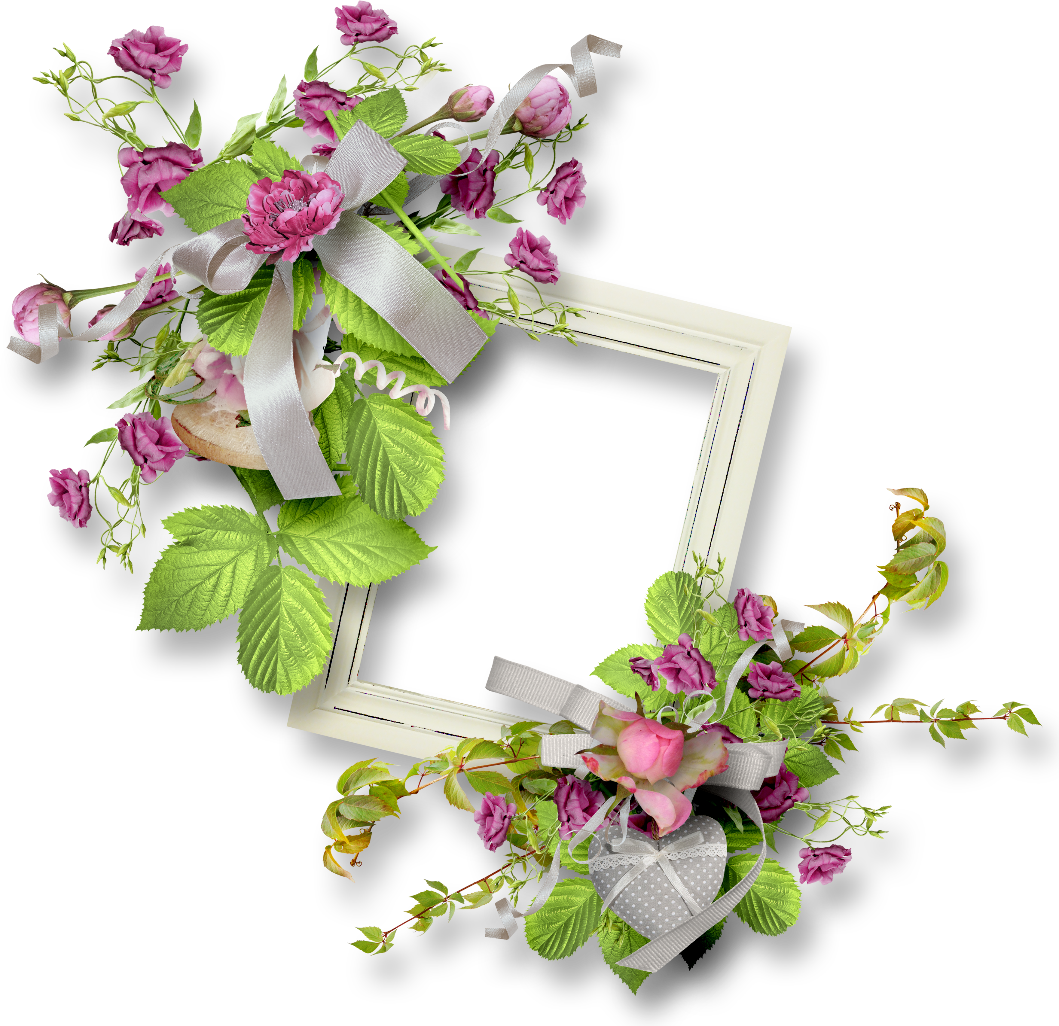 Tubes Clusters - Clusters Roses En Png (3524x3415)