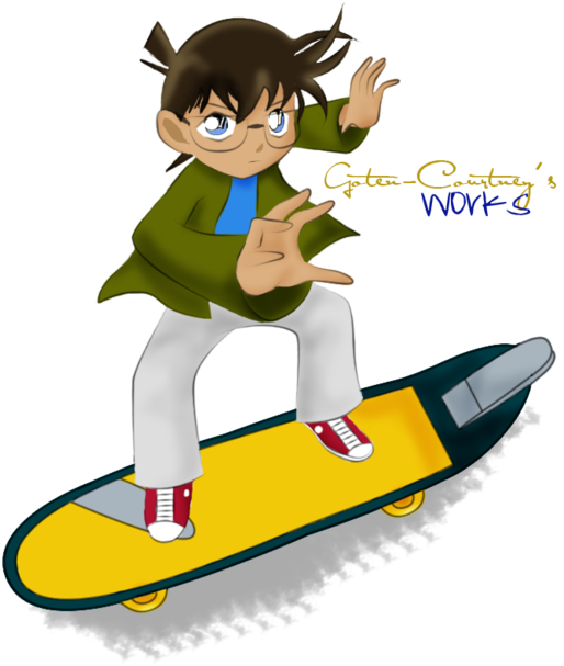 Conan Skate Id By Goten-courtney - Goten (900x654)