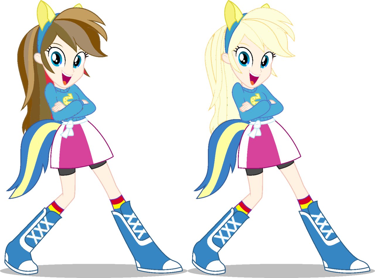 Blonde, Blondening, Edit, Equestria Girls, Human Coloration, - My Little Pony Equestria Rainbow Dash (1280x948)