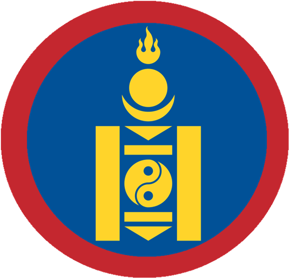 Ramones1986 16 0 Ah Air Force Roundel - Mongolia Flag (600x584)