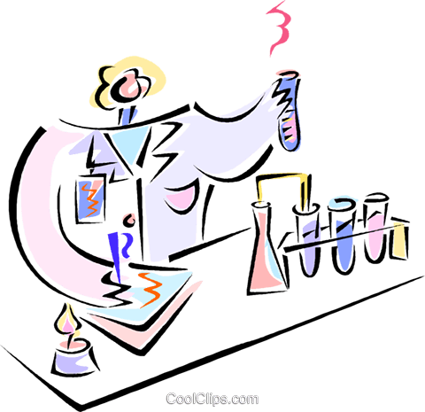 Chemist Royalty Free Vector Clip Art Illustration - Chemist Royalty Free Vector Clip Art Illustration (480x465)
