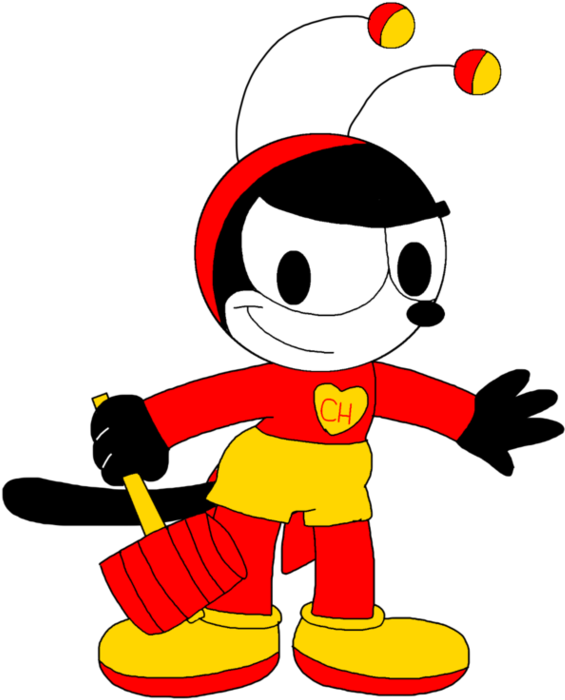 Felix The Cat As El Chapulin Colorado By Marcospower1996 - El Chapulín Colorado (974x820)