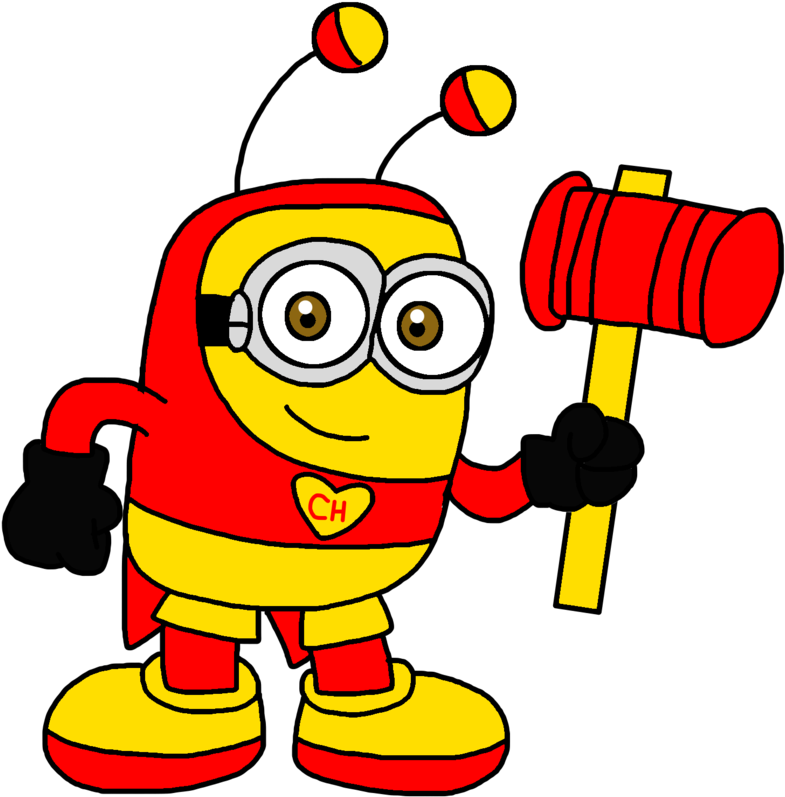 Chapulin Colorado Minion By Marcospower1996 Chapulin - Chapulin Colorado Cartoon (1024x862)