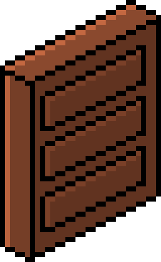 Dresser - Bookcase Pixel Art (320x520)