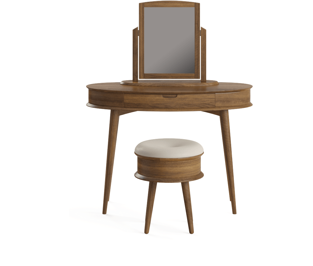 Ethan Dressing Table With Mirror - Chair (2000x1036)