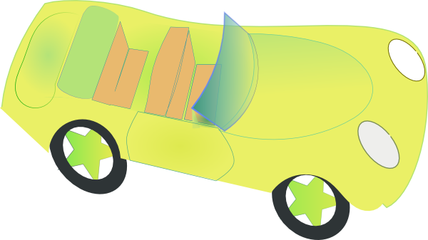Lemon Car For Summer Clip Art At Clker - Lemon (605x340)
