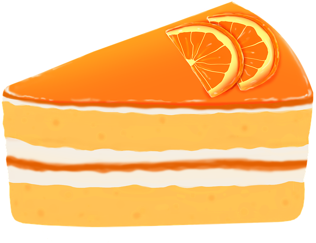 Cake, Orange Cake, Delicious, Food, Sweets, Baking - Orange Cake Png (960x651)