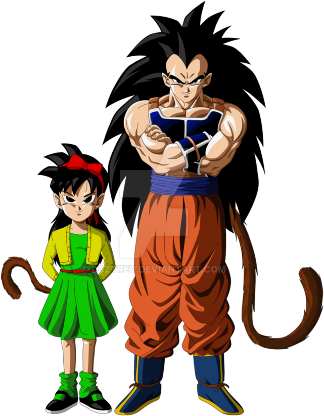 Ranch And Raditz By Dbztrev - If Raditz Turned Good (894x894)