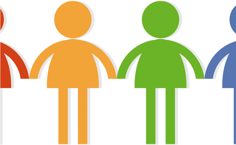 Cardiff Participation Group - Holding Hands Clip Art (800x600)