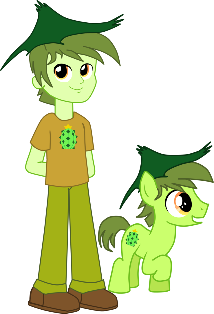 Equestria Boys Oc - Cartoon (739x1081)