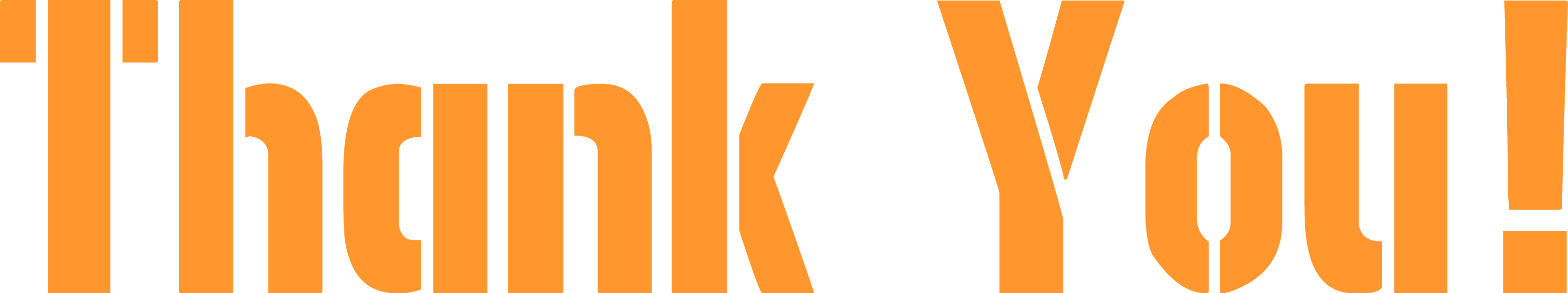 Thank You Nfl Font Clipart - Thank You Nfl Font Clipart (3251x607)