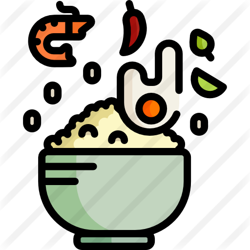 Fried Rice - Fried Rice Icon (512x512)