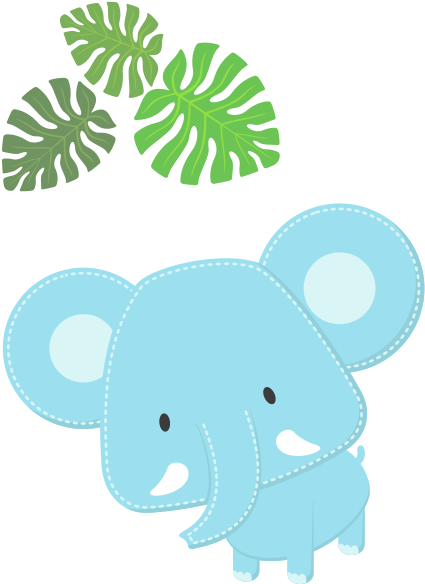 Baby Shower Elefante Png ~ Vinilos Decorativos Elefante - Kabuli Palaw (710x591)