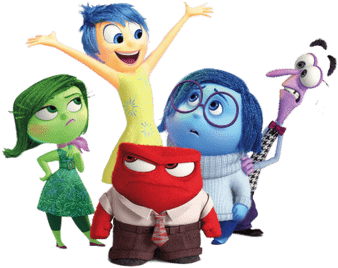 Inside Out Characters - Emotions' Survival Guide [book] (400x400)