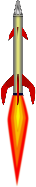 Space Rocket, Missile, Space - Misil Png (320x640)
