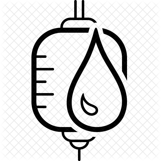 Blood Bag Icon - Blood (512x512)