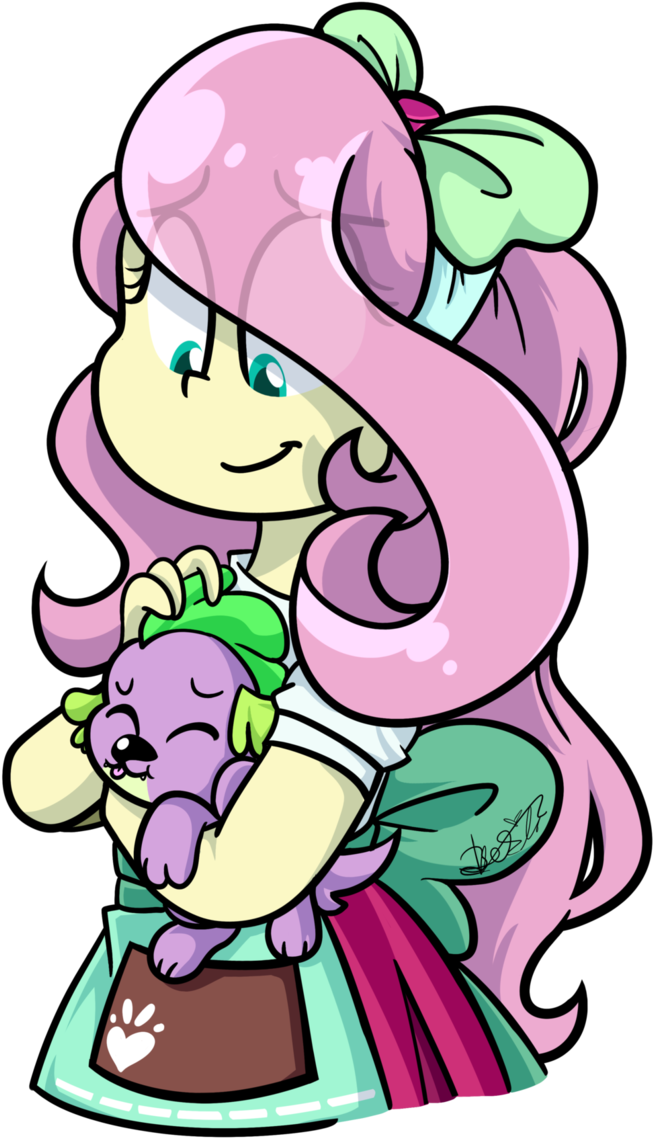 Animal Shelter Lover By Befishproductions - Fluttershy (688x1162)