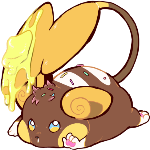 Raichu The Buttery Bon-bon - Alola Raichu Shiny (500x500)