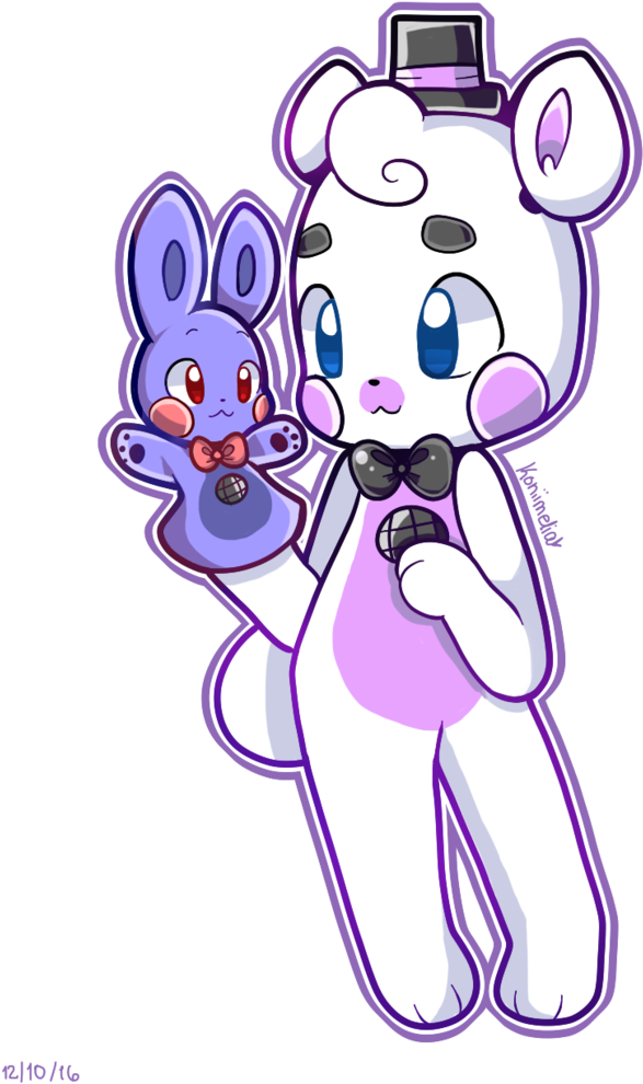 Funtime Freddy And Bawn Bawn - Cute Fnaf Funtime Freddy (741x1079)