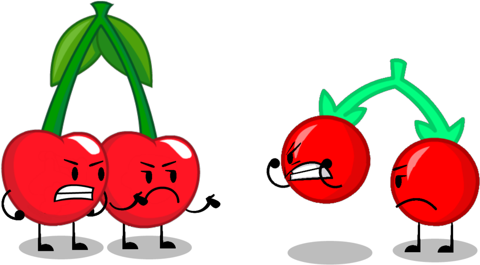 If Cherries Meet Cherry By Object1reater - Inanimate Insanity Marshmallow And Apple (1024x570)