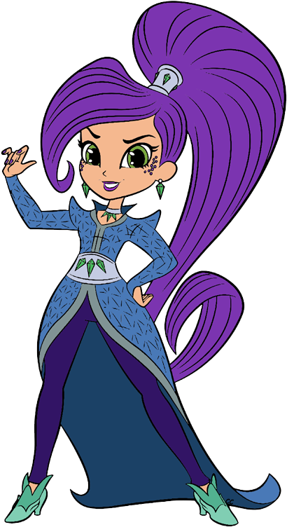 Zeta From Shimmer And Shine (419x765)